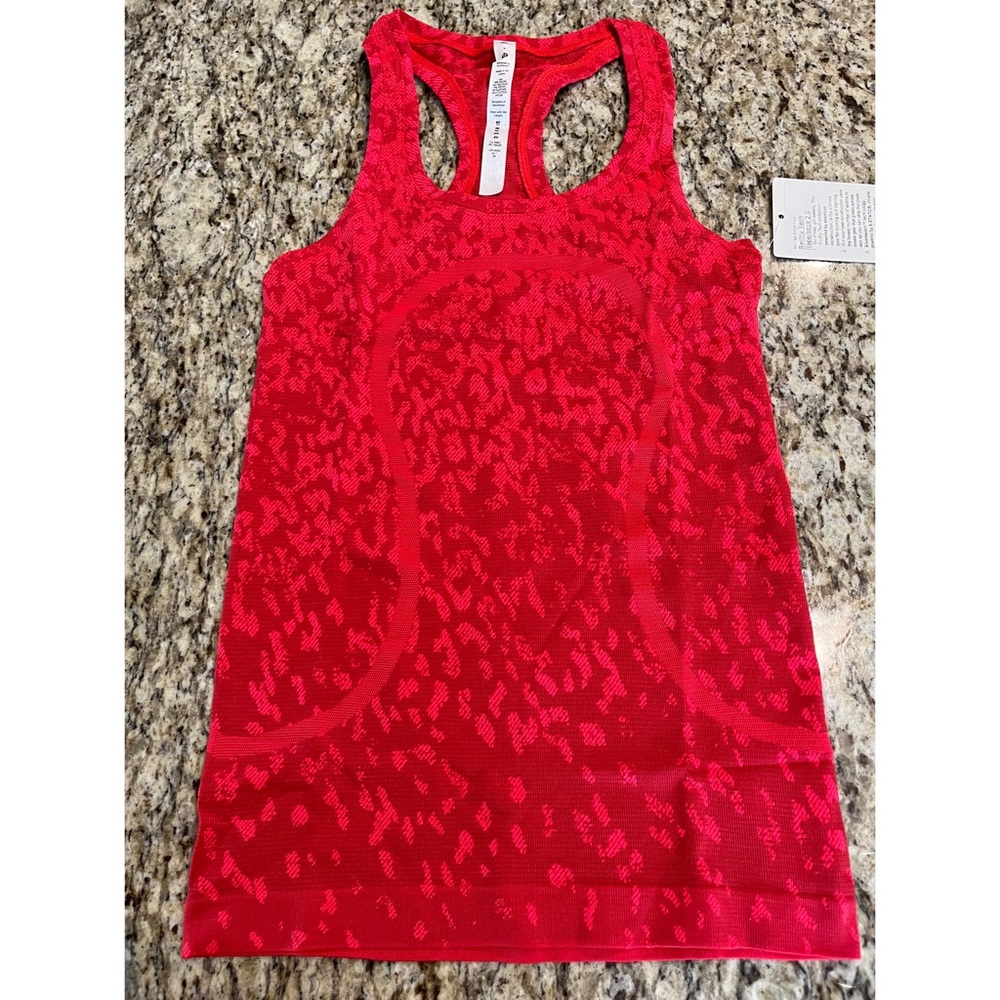 lululemon athletica Red Tank Top